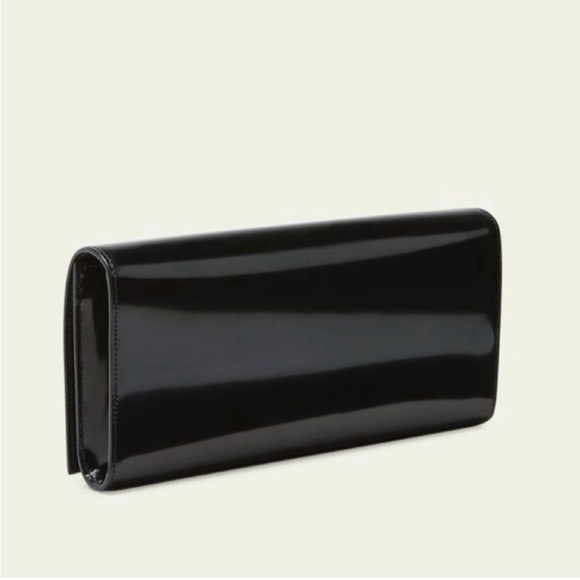 Yves Saint Laurent Black Leather Clutch - Picture 4 of 11